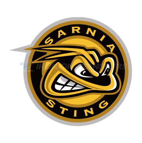 Sarnia Sting Iron-on Stickers (Heat Transfers)NO.7383